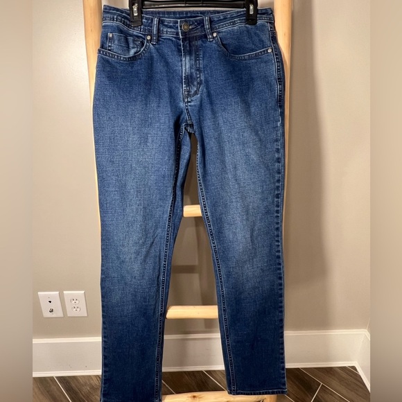 Buffalo David Bitton Men's Dark Blue Straight Jeans 32/34 - Picture 1 of 8